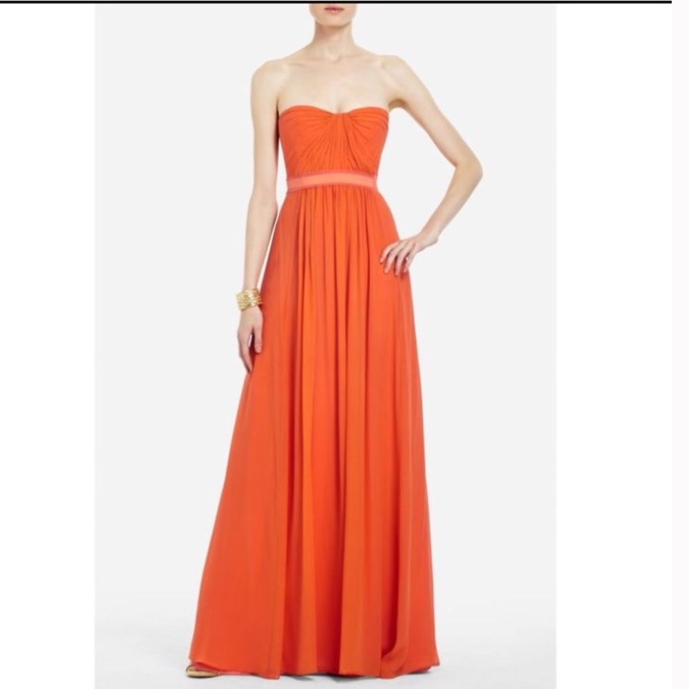 BCBGMaxAzaria Strapless Maxi Dress